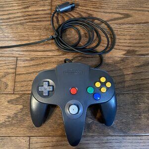 Black OEM Nintendo 64 N64 Controller